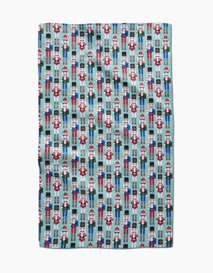 Nuts Cracking Kitchen Tea Towel