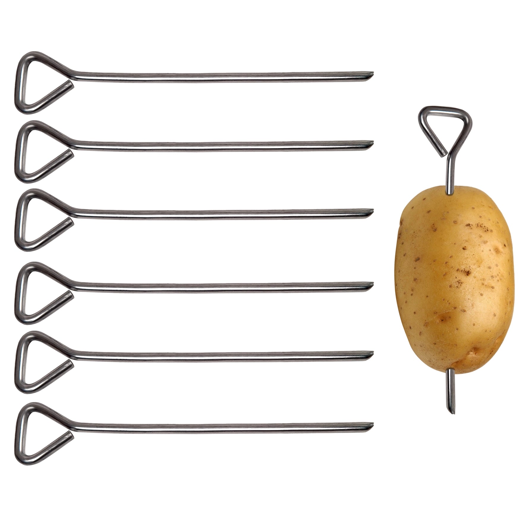 Cook Mini Rod Potato Bake Rods, Set of 6 β The Cook's Nook