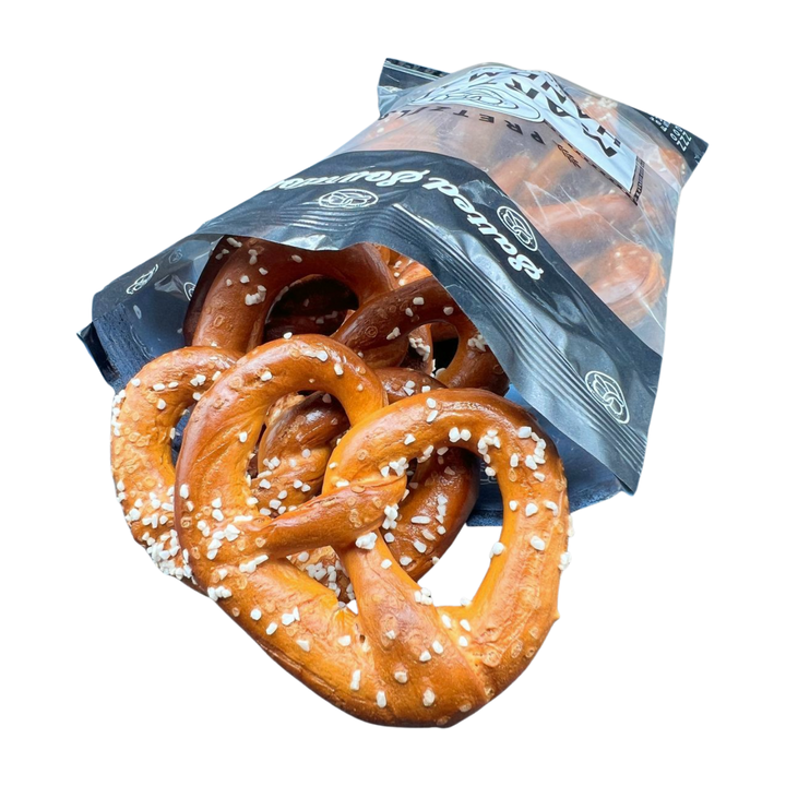 Handmade Sourdough Pretzels, Salted, 8oz Bag
