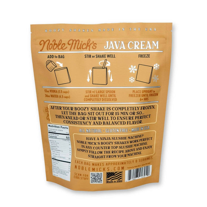 Java Cream Boozy Shakes Mix