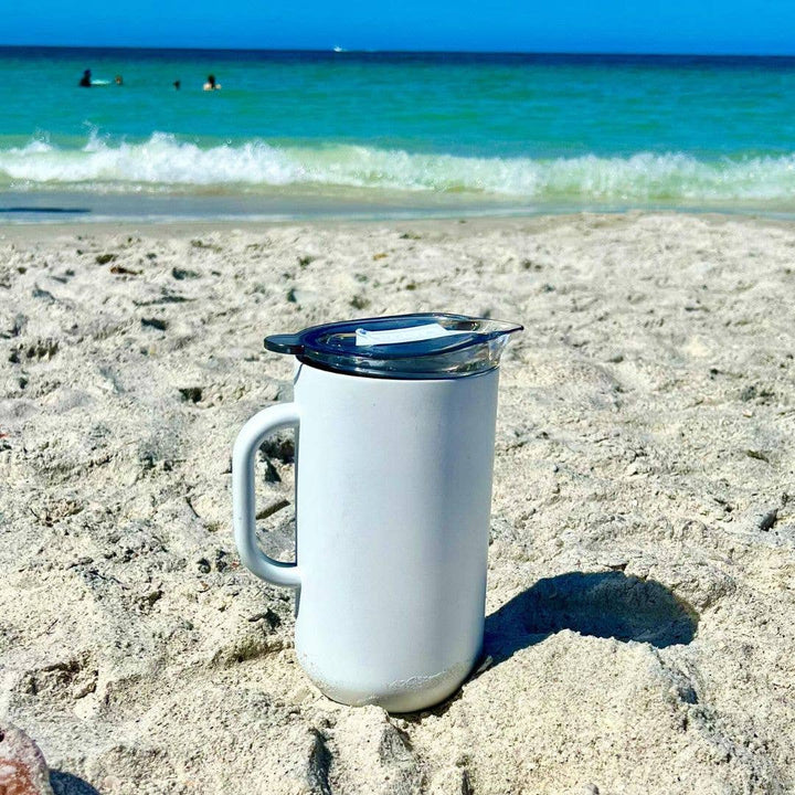 From Picnic to Patio: Insulated Pitcher in White Icing