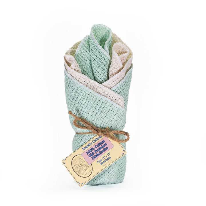 Country Cottons Dishcloths, Set of 4