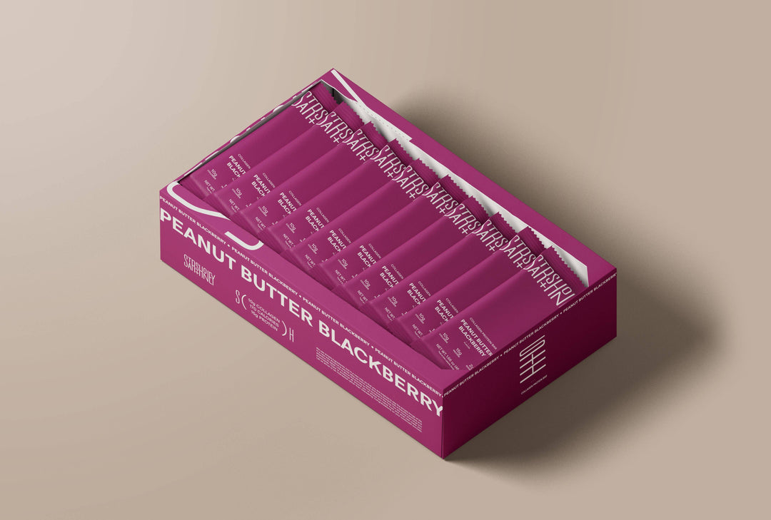 Peanut Butter Blackberry Protein Bar