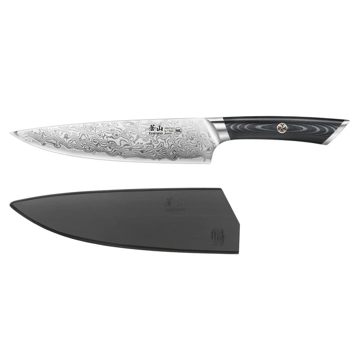 Kuro Series 8" Chef's Knife with Sheath