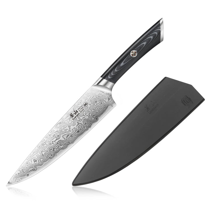 Kuro Series 8" Chef's Knife with Sheath