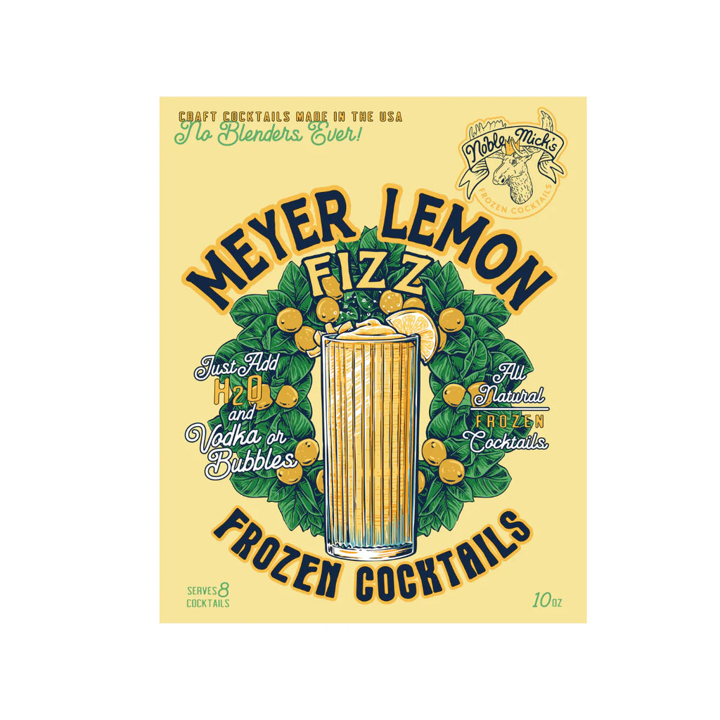 Noble Mick's Frozen Meyer Lemon Fizz – The Cook's Nook