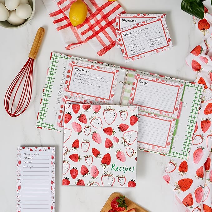 Strawberry Fields Recipe Cards