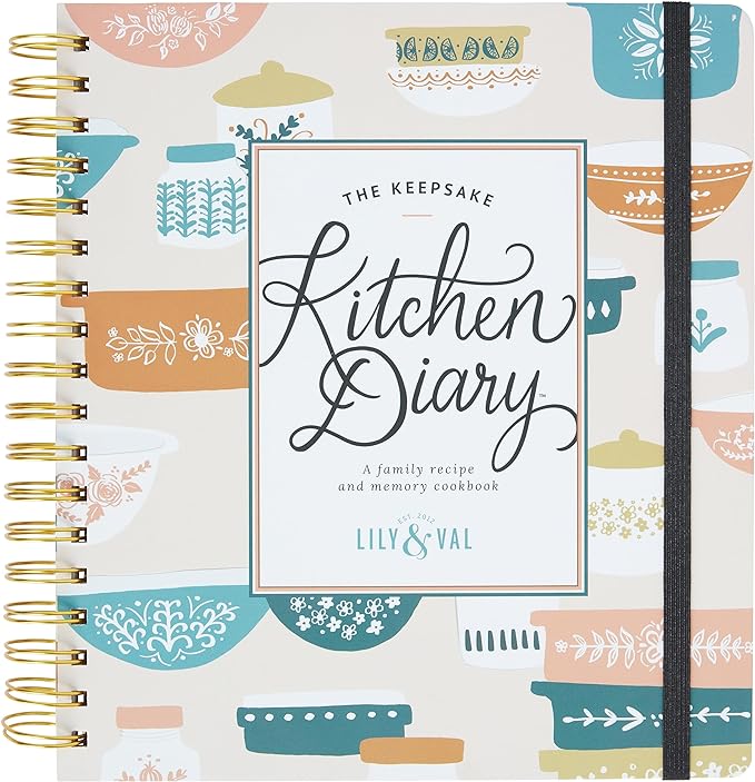 Lily & Val Vintage Bakeware Kitchen Recipe & Cook Book