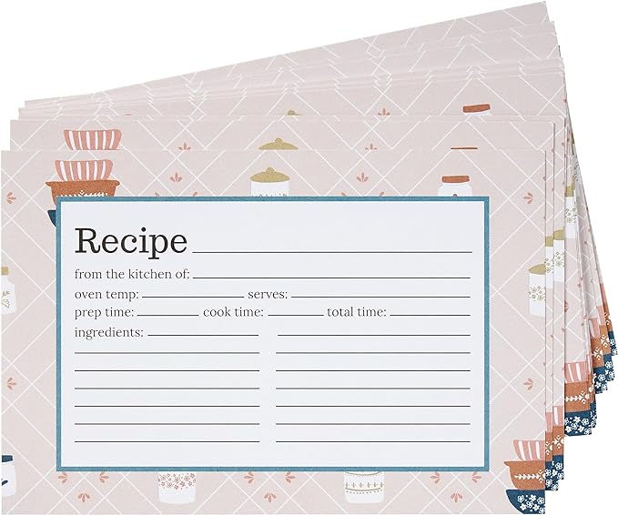 Lily & Val Vintage Bakeware Recipe Cards