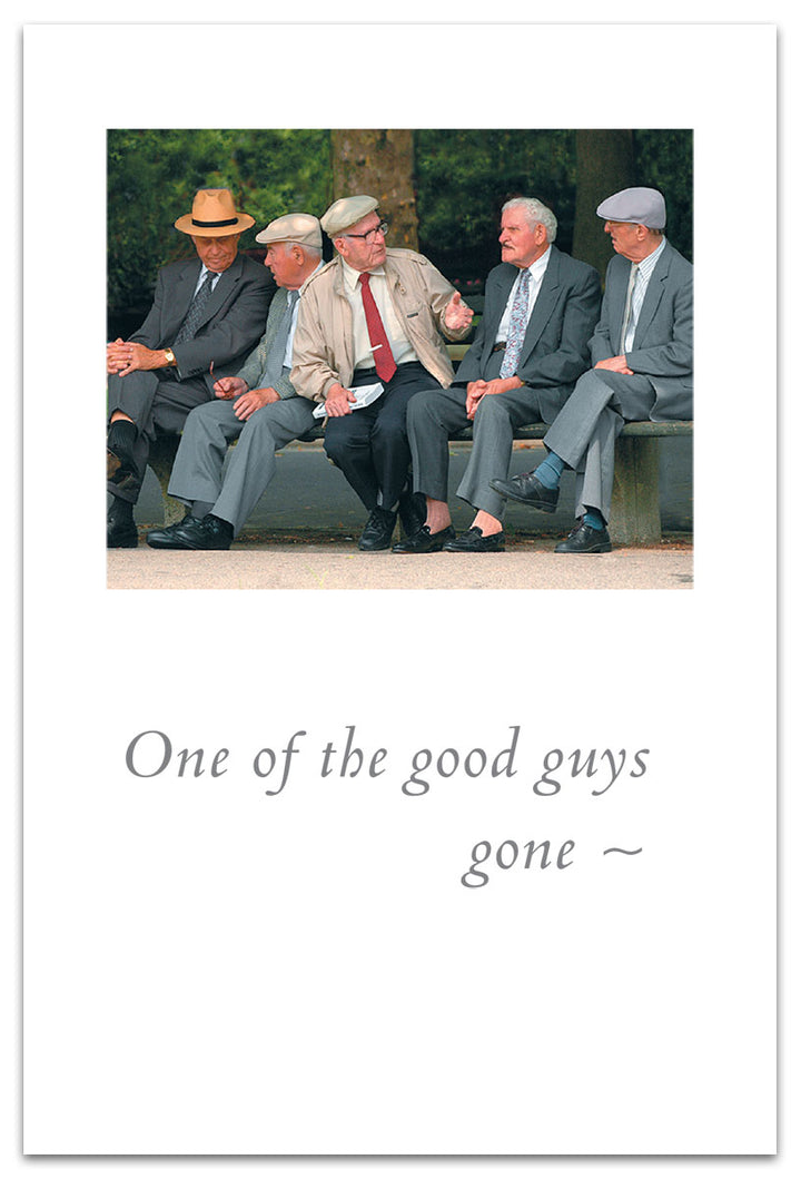 Good Guys Condolence Card