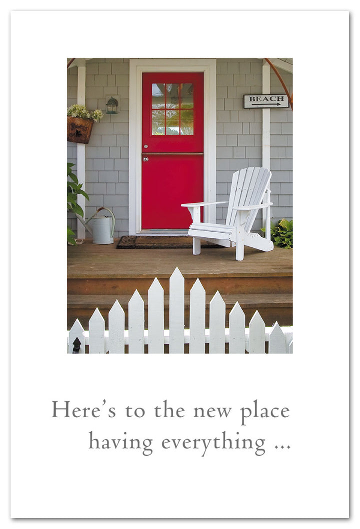 To-the-Beach House New Home Card