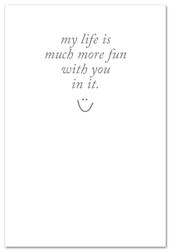 Smiley Face Cappuccino Friendship Card