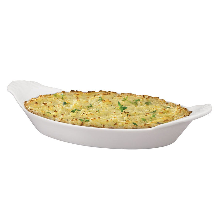 Au Gratin 10" Oval Dish