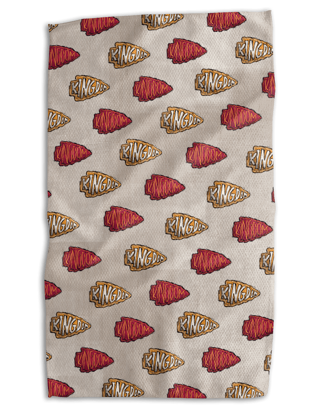 Kingdom Arrows Tan Kitchen Towel
