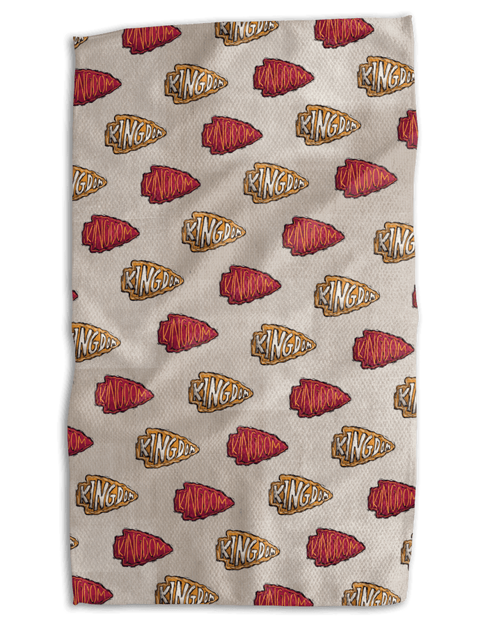 Kingdom Arrows Tan Kitchen Towel
