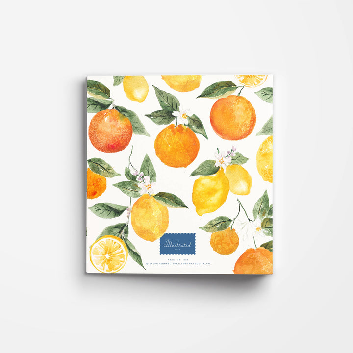 3-Ring Recipe Binder in Citrus