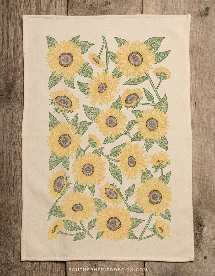 Sunflower Kitchen Towel