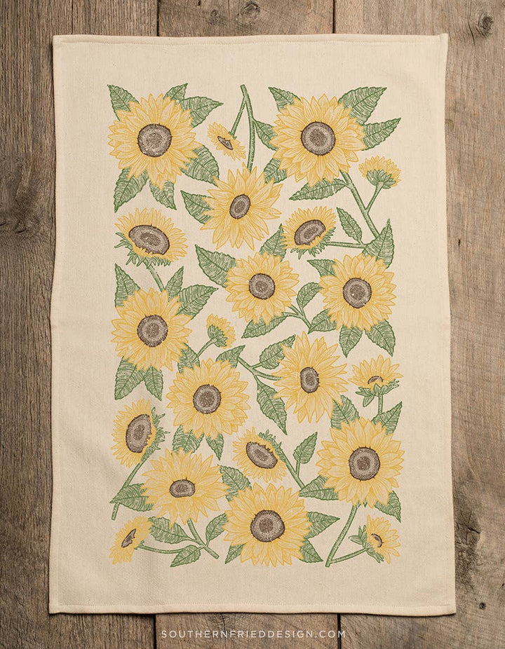 Sunflower Kitchen Towel