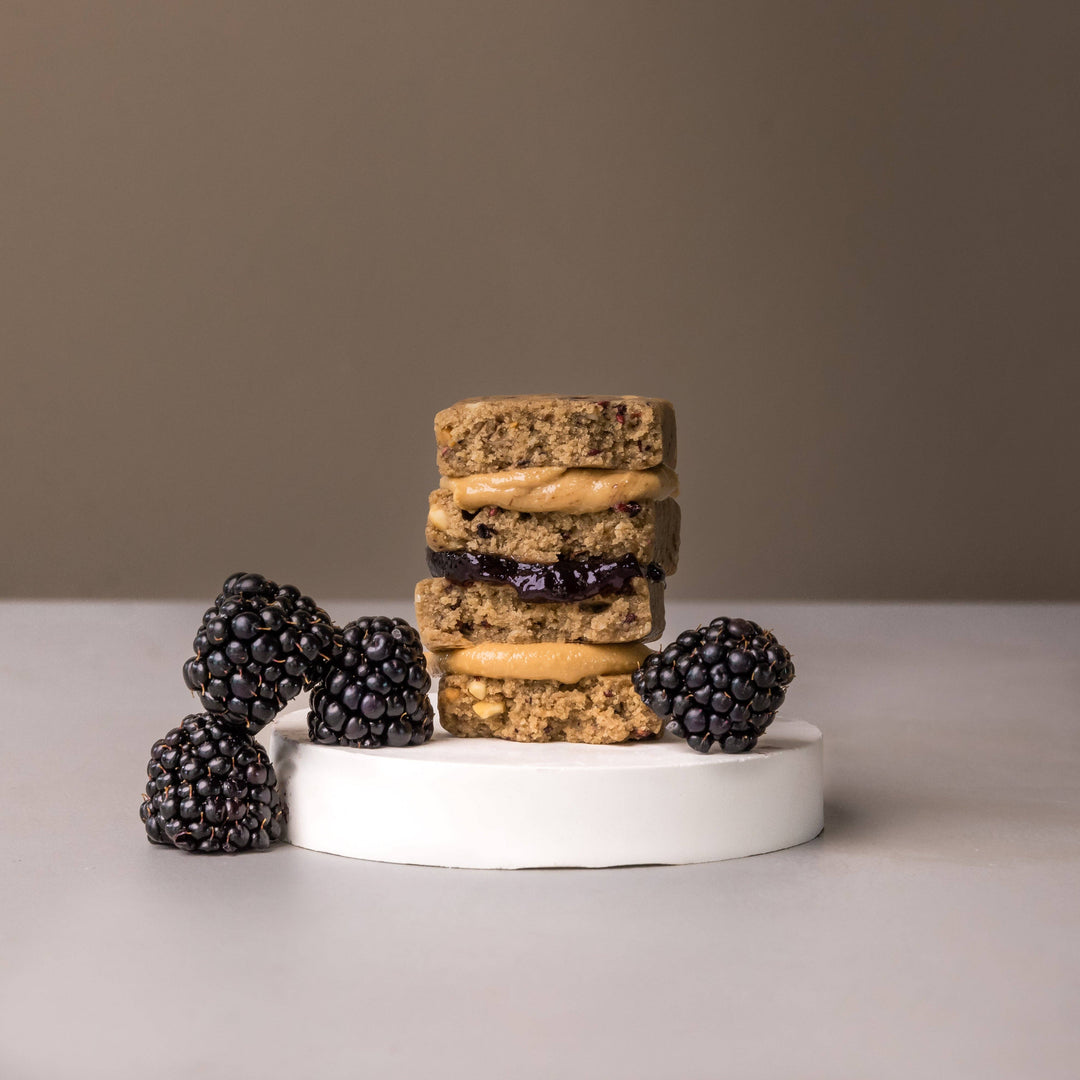 Peanut Butter Blackberry Protein Bar
