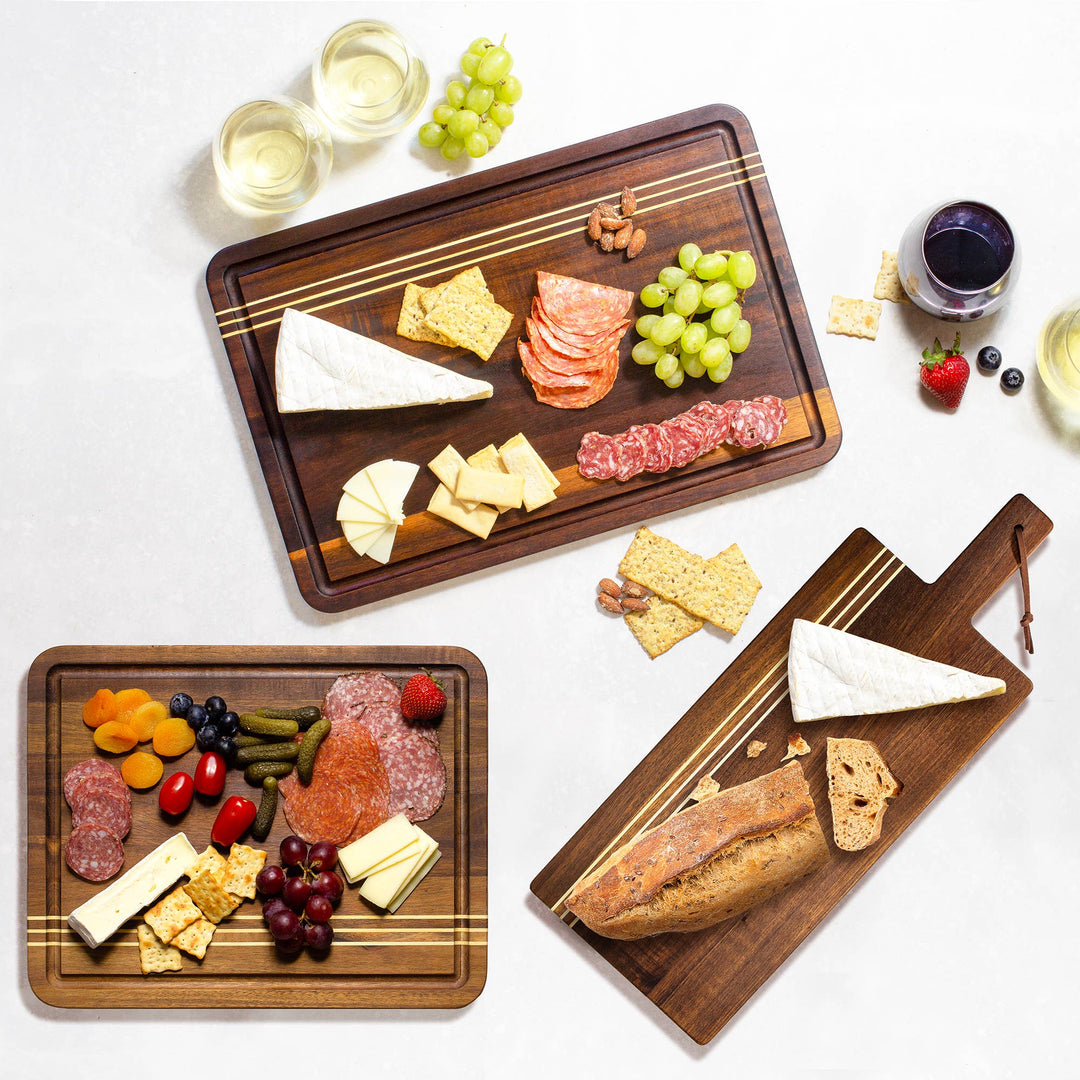 Rock & Branch® Acacia Wood Cutting Board with Juice Groove