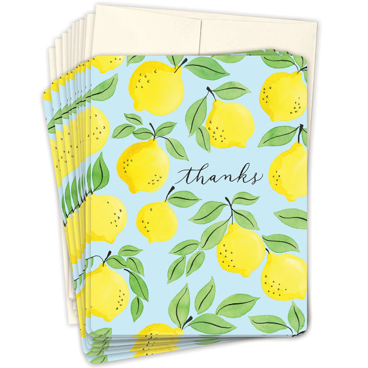 Lemons Thanks Boxed Notes