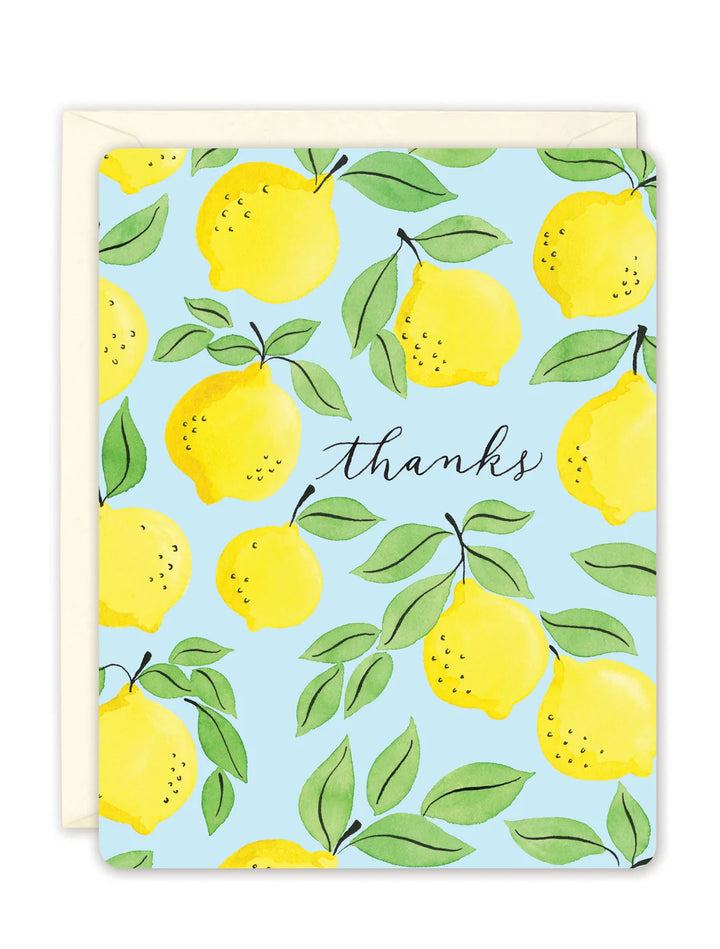 Lemons Thanks Boxed Notes