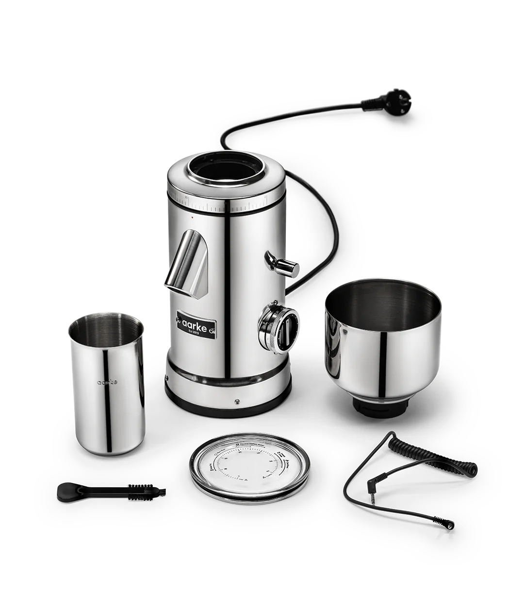 Aarke Flat Burr Coffee Grinder