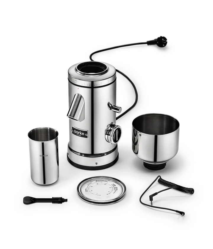 Aarke Flat Burr Coffee Grinder