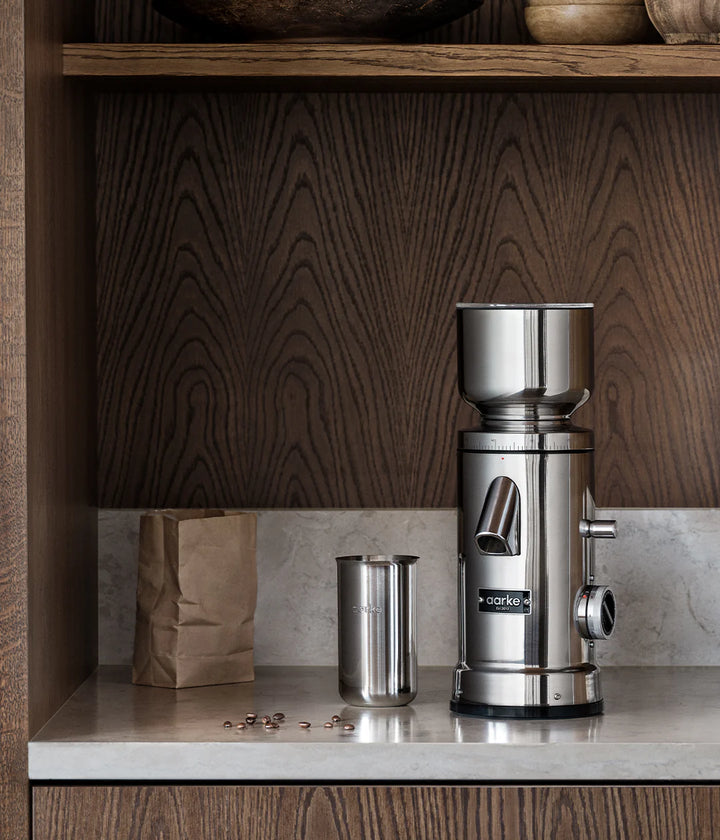 Aarke Flat Burr Coffee Grinder