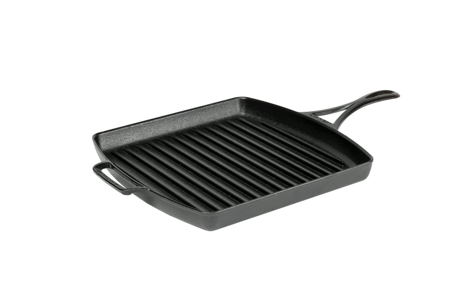 Lodge Blacklock ’65 Triple Seasoned 12″ Cast Iron Grill Pan - Thumbnail 2