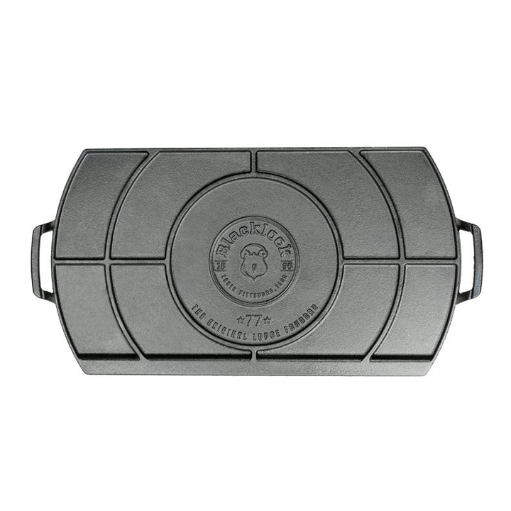 Blackock Cast Iron Double Burner Griddle