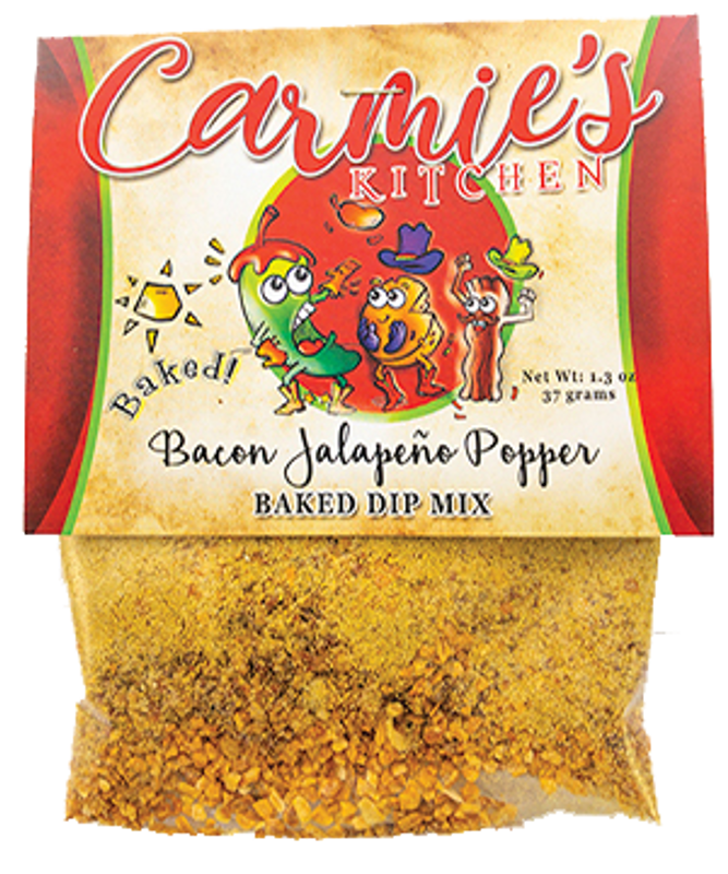Bacon Jalapeño Popper Baked Dip Mix