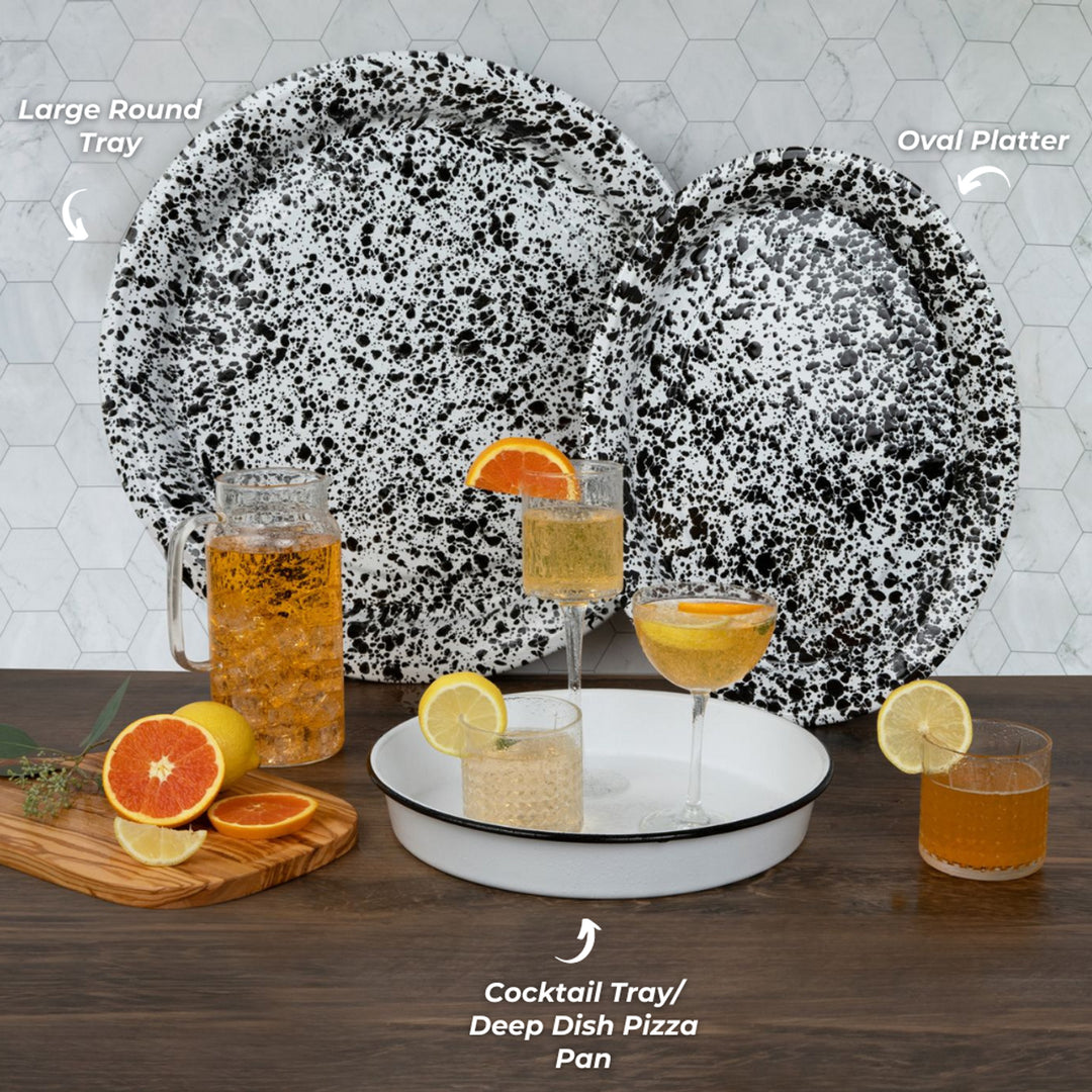 Crow Canyon Large Round Tray