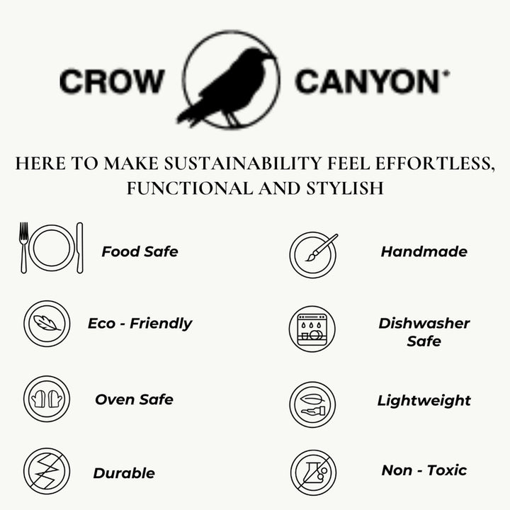 Crow Canyon Splatter Cocktail Tray/Deep Dish Pizza