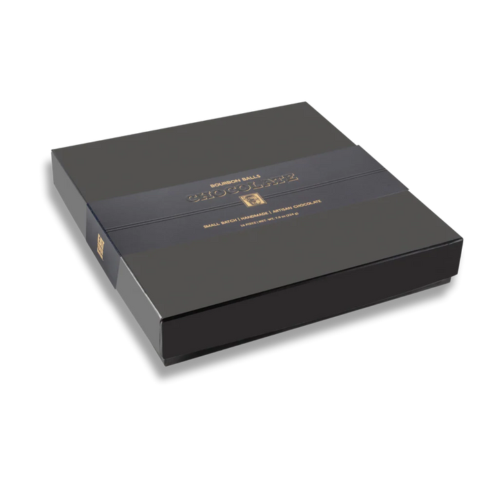 Bourbon Barrel Assorted Artisan Chocolates, 9 Piece Box