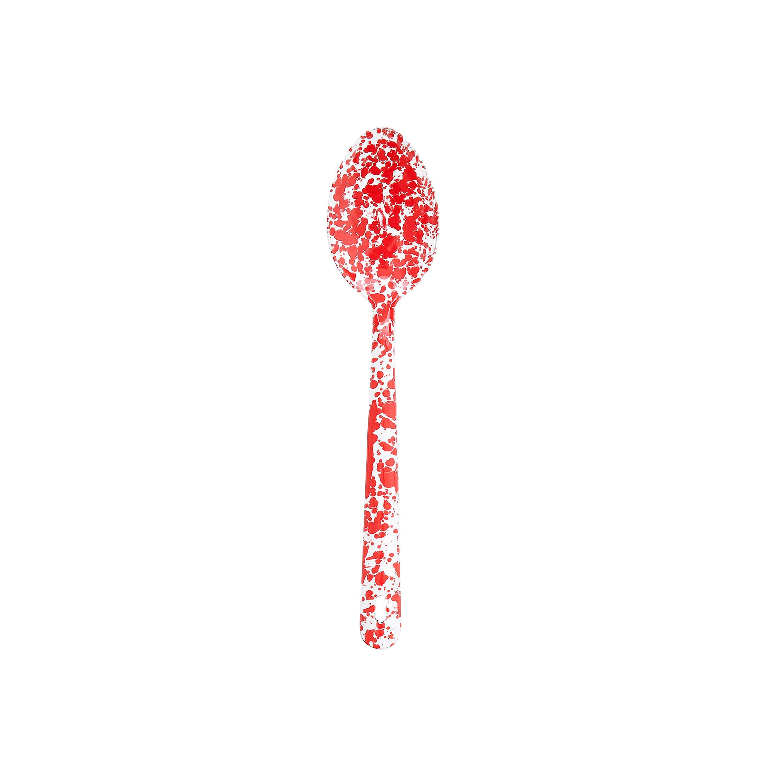 Crow Canyon Enamelware Splatter Serving Spoon - Thumbnail 5