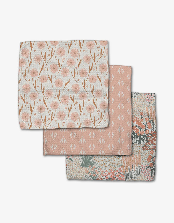 Garden Bloom - Dishcloth Set of 3