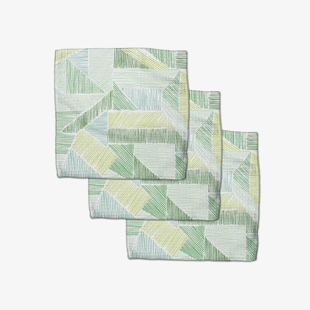 Green Kites - Dishcloth Set of 3