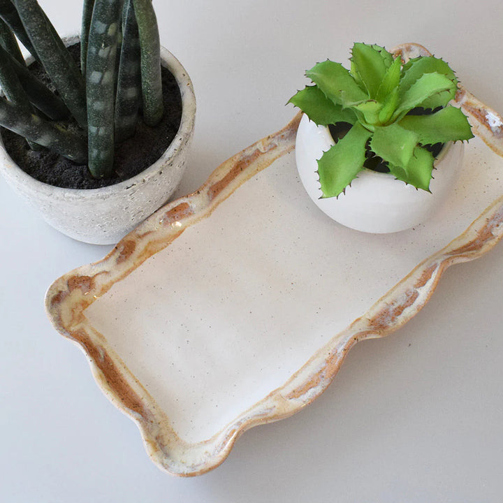 Etta B Pottery Appetizer Tray