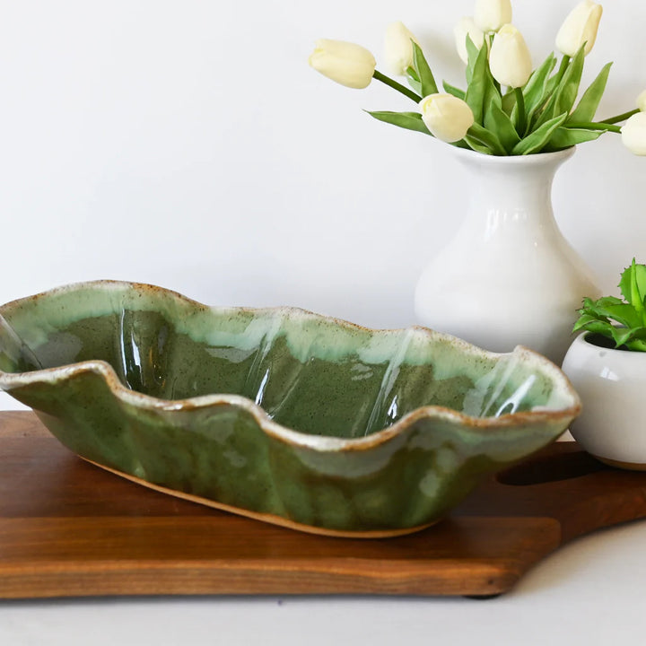 Etta B Pottery Centerpiece Dish