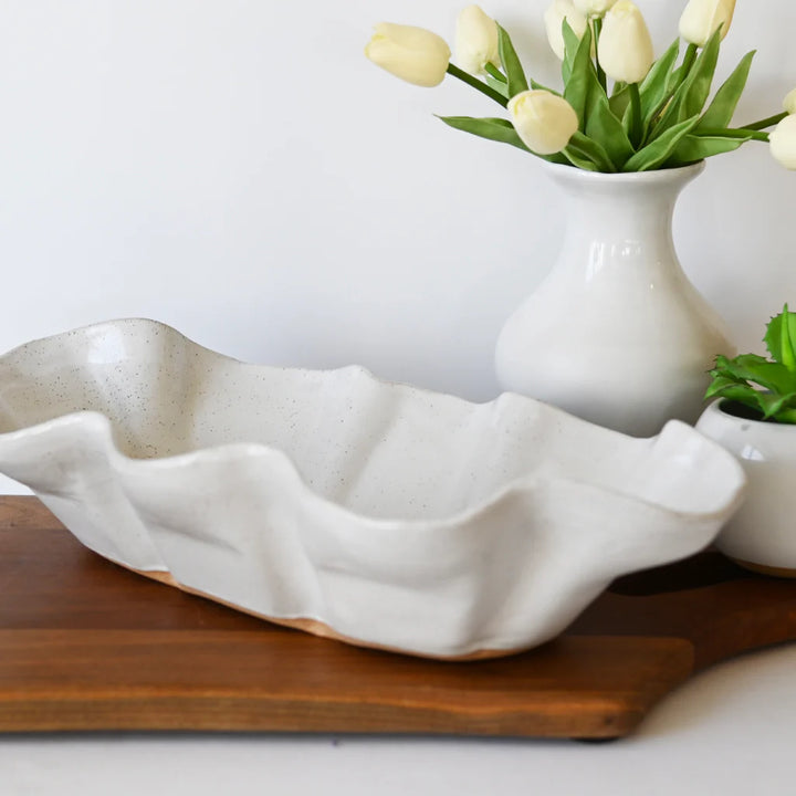 Etta B Pottery Centerpiece Dish