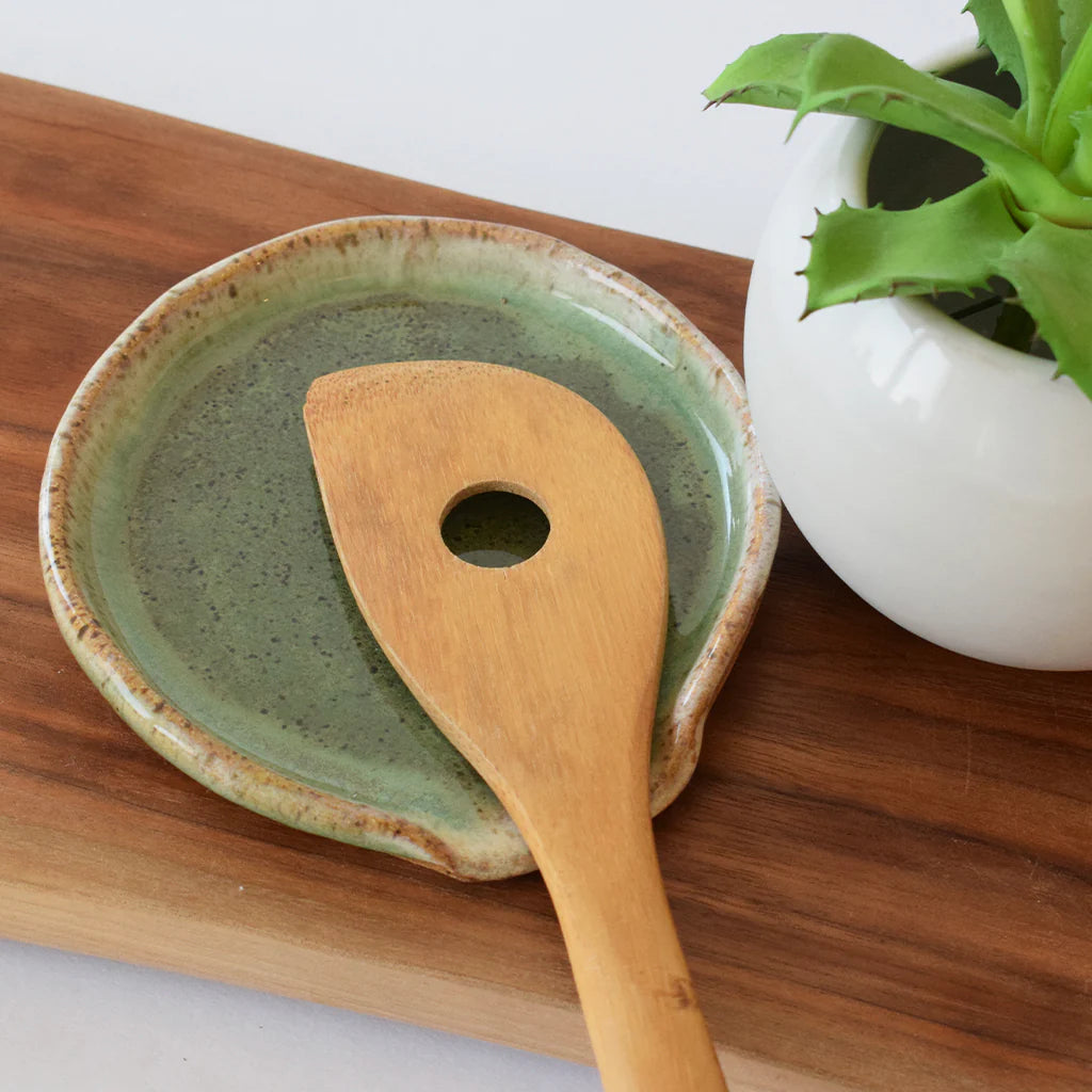 Etta B Pottery Round Spoon Rest