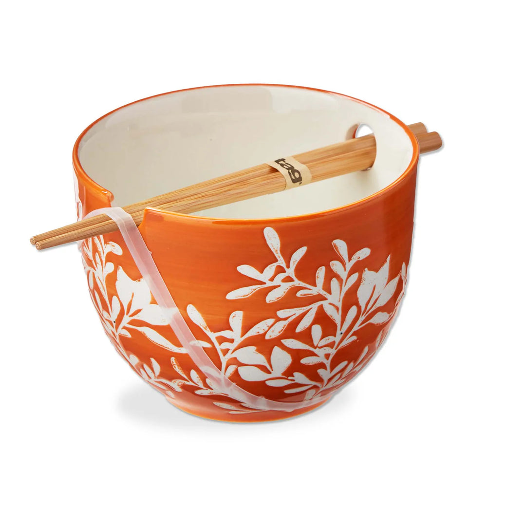 TAG Ramen Noodle Bowls with Chopsticks