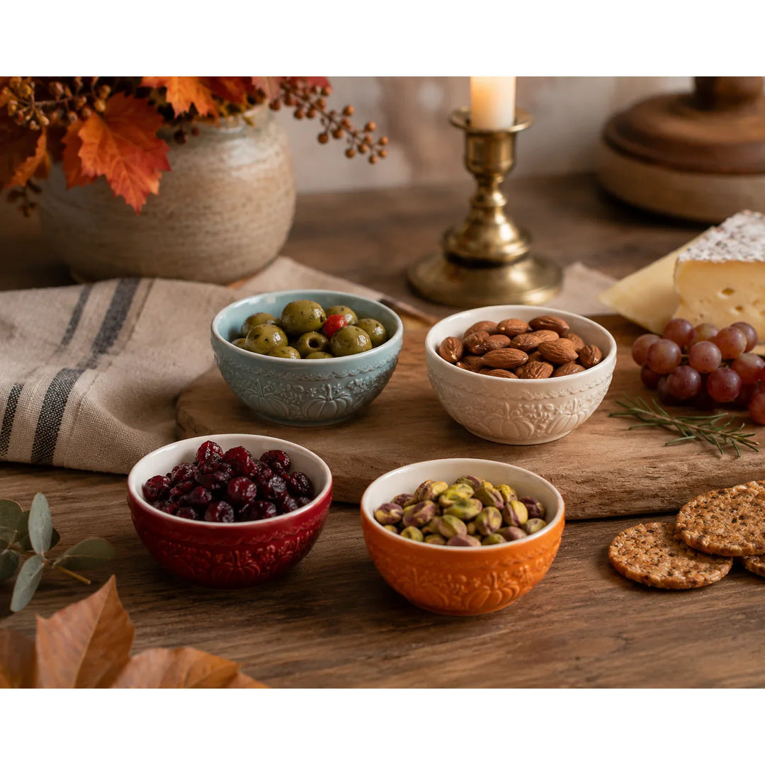 Mason Cash Pumpkin Mini Bowls - Set of 4
