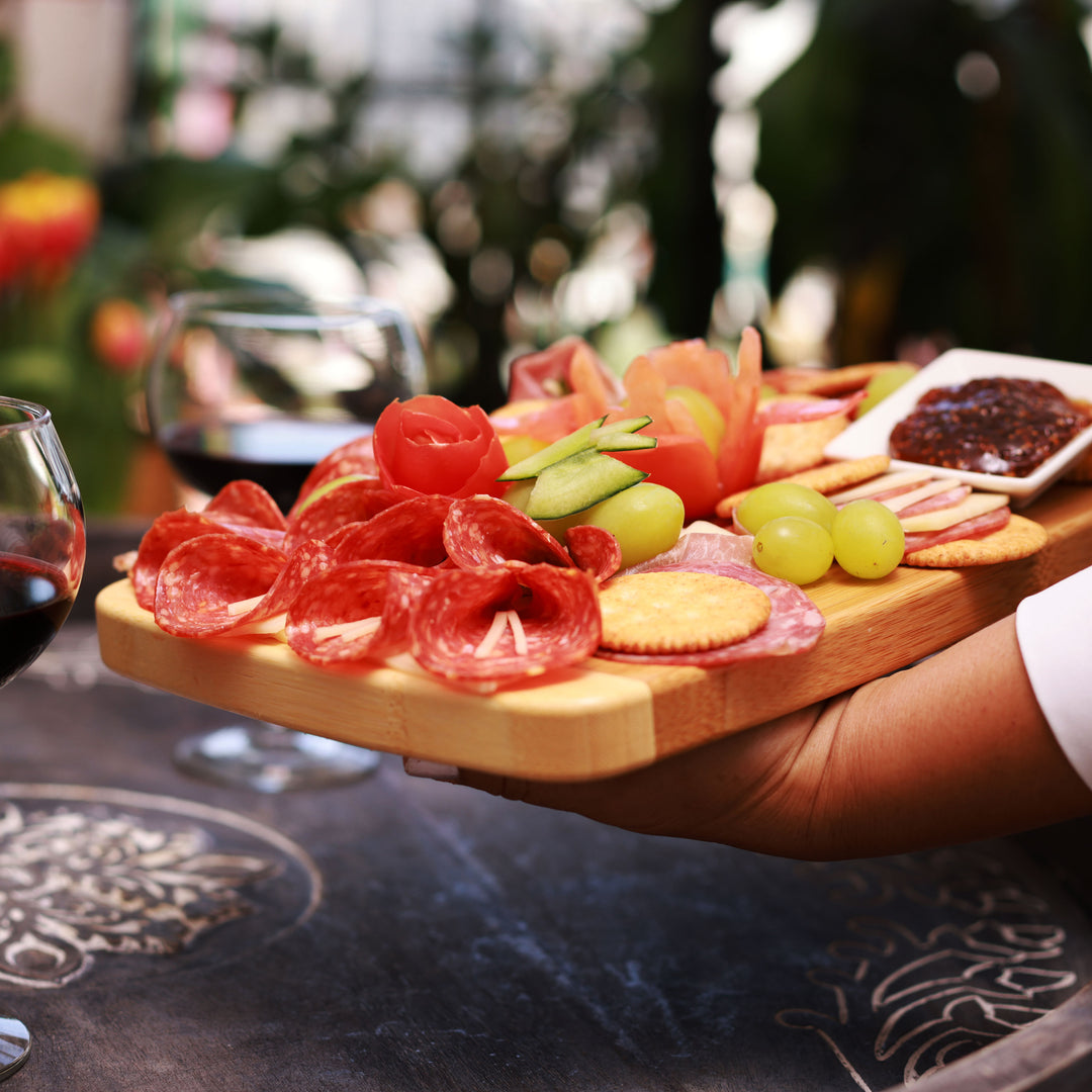 Joyce Chen Burnished Bamboo Cutting Board Set, 3 pack