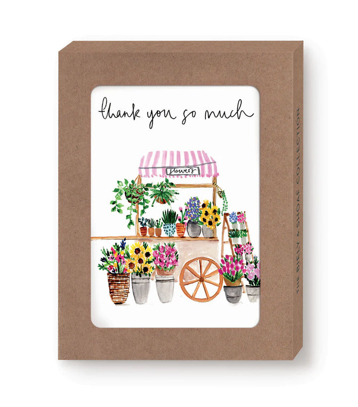 Flower Cart Boxed Notecards - Box of 10