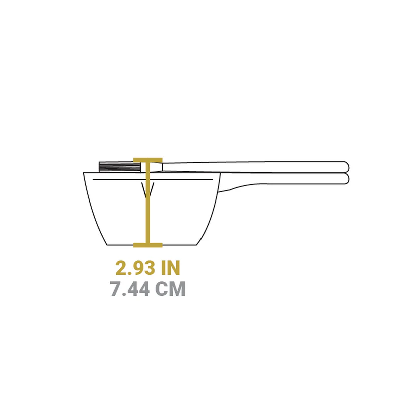 Cast Iron Melting Pot with Silicone Brush