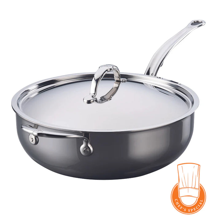 Nanobond: 5qt Covered Essential Pan with Helper Handle