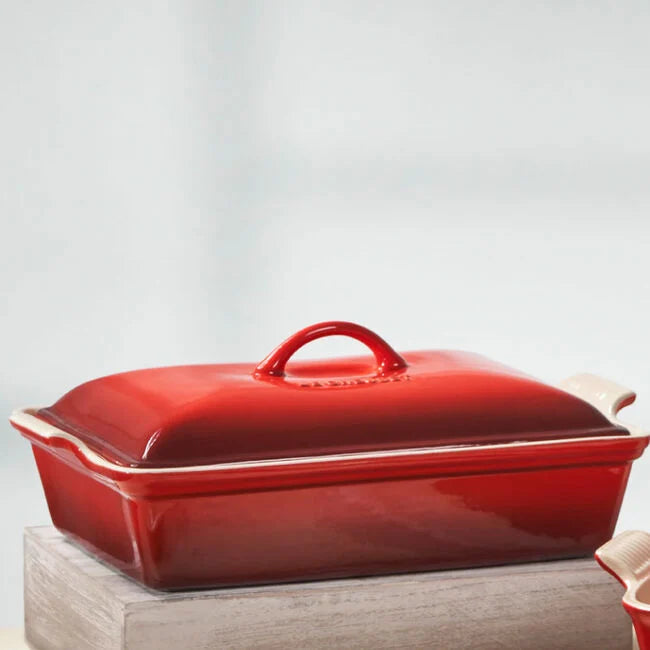 Le Creuset Heritage Rectangular Covered Casserole, 4qt