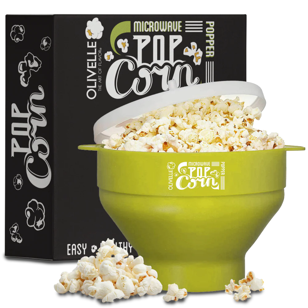 Olivelle Silicone Microwave Popcorn Popper